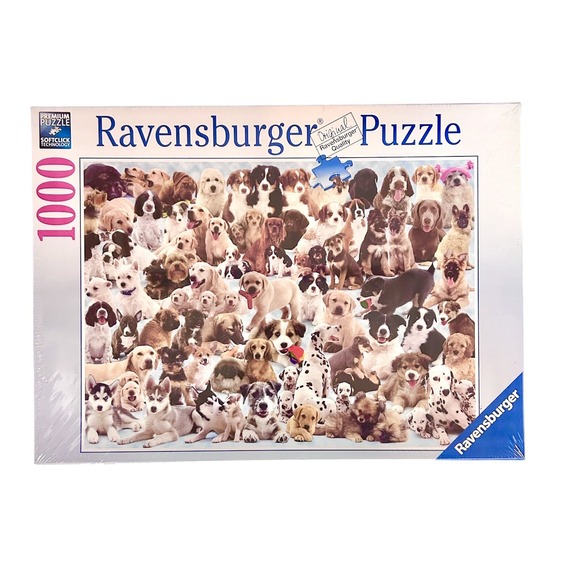 Ravensburger Puzzle Dogs Galore 1000 Piece 2007 Edition New Sealed - Picture 1 of 7